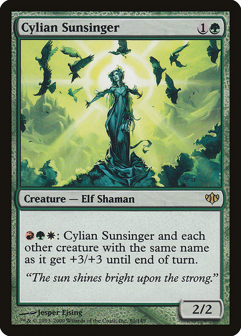 Cylian Sunsinger (CON) (Foil) (#80)