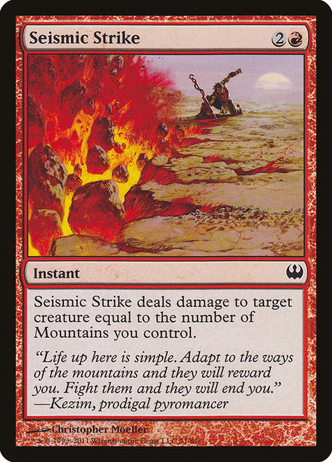 Seismic Strike (DDG) (#71)