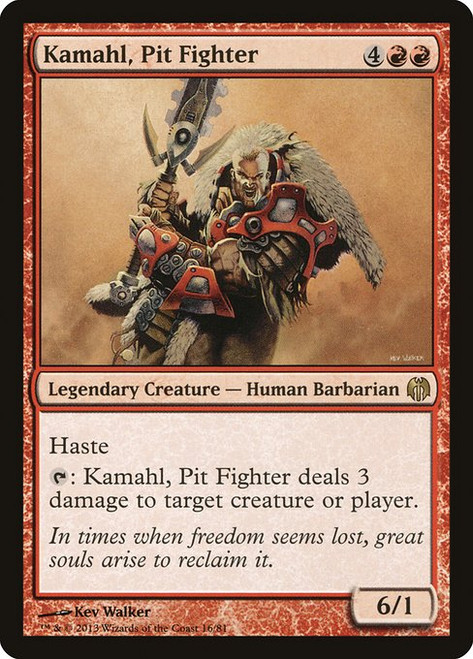 Kamahl, Pit Fighter (DDL) (#16)