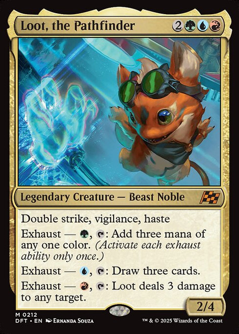Loot, the Pathfinder (DFT) (Foil) (#212)