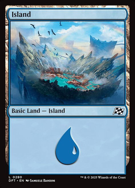 Island (DFT) (Foil) (#280)