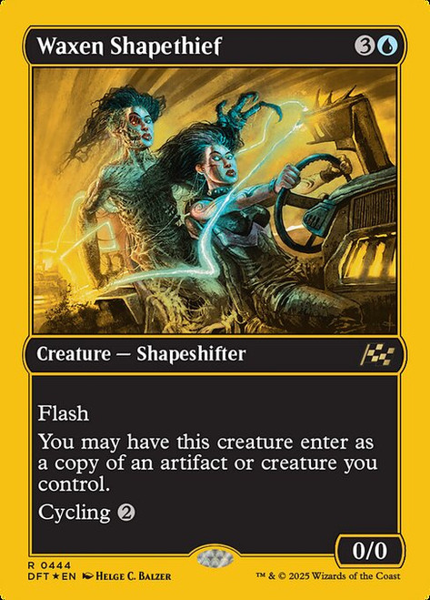 Waxen Shapethief (DFT) (First Place Foil) (#444)