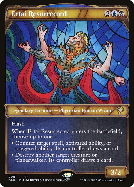 Ertai Resurrected (DMU) (Foil) (Showcase) (#298)