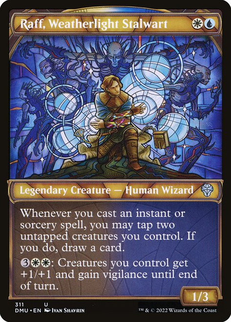 Raff, Weatherlight Stalwart (DMU) (Foil) (Showcase) (#311)