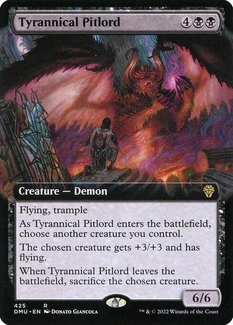 Tyrannical Pitlord (DMU) (Extended Art) (#425)