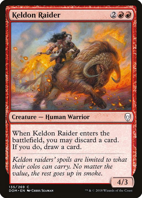 Keldon Raider (DOM) (Foil) (#135)
