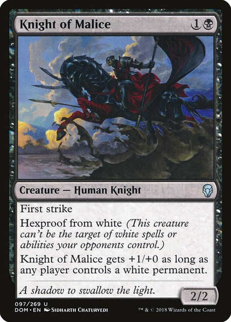 Knight of Malice (DOM) (Foil) (#97)