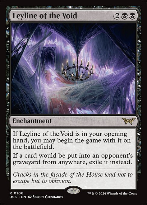 Leyline of the Void (DSK) (Foil) (#106)