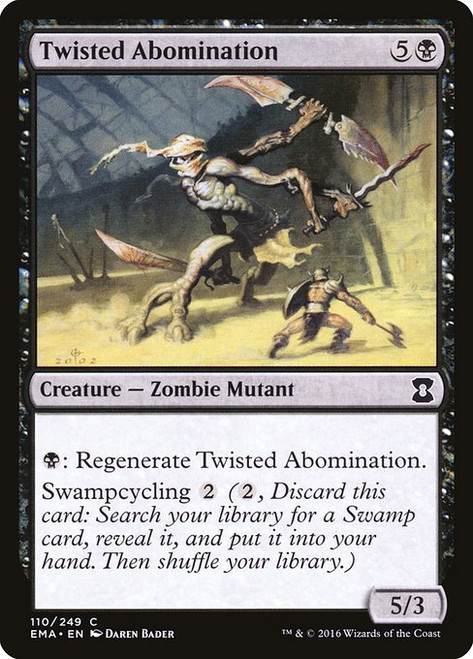 Twisted Abomination (EMA) (Foil) (#110)