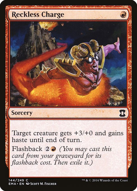 Reckless Charge (EMA) (Foil) (#144)