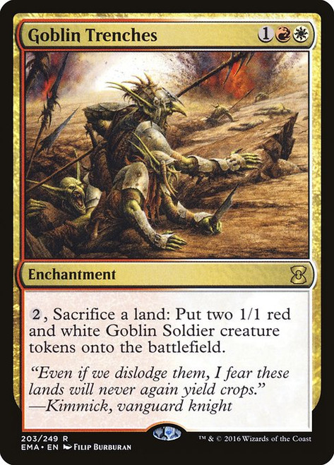 Goblin Trenches (EMA) (Foil) (#203)