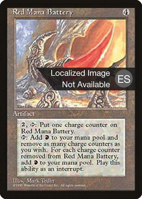Red Mana Battery (4BB) (#343)