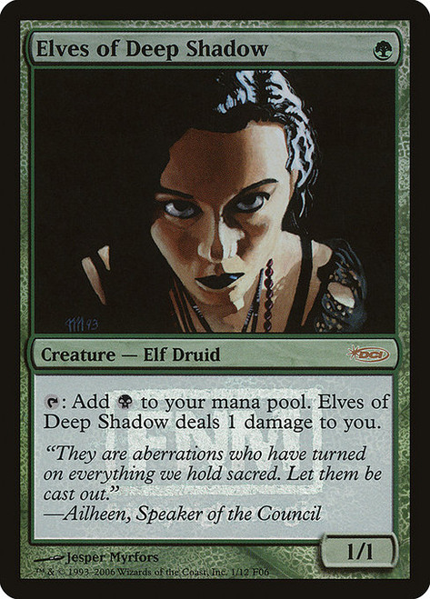 Elves of Deep Shadow (F06) (Foil) (#1)