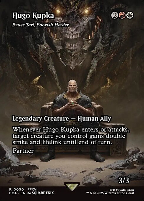 Bruse Tarl, Boorish Herder (FCA) (Foil) (Borderless) (#50)