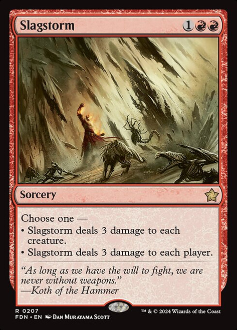 Slagstorm (FDN) (Foil) (#207)