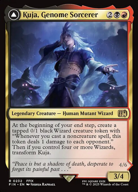 Kuja, Genome Sorcerer // Trance Kuja, Fate Defied (FIN) (Foil) (#232)