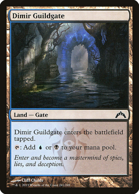 Dimir Guildgate (GTC) (Foil) (#241)
