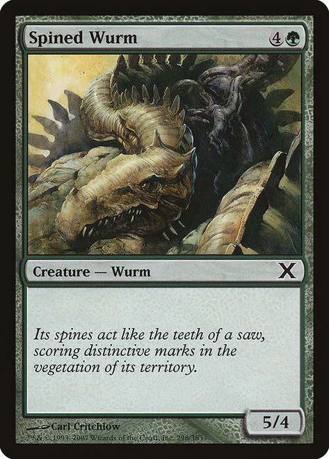 Spined Wurm (10E) (Foil) (#298)