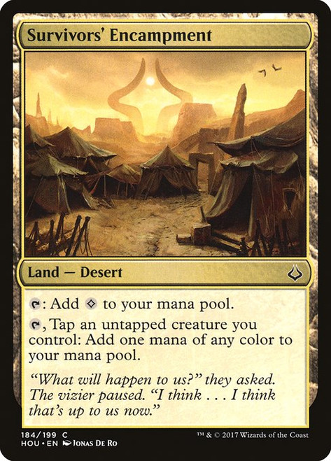 Survivors' Encampment (HOU) (Foil) (#184)