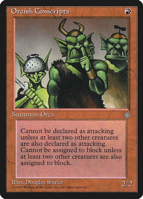Orcish Conscripts (ICE) (#206)