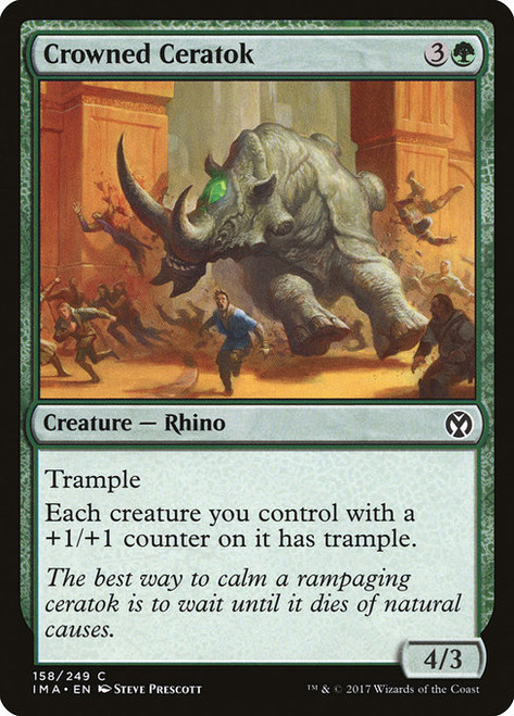 Crowned Ceratok (IMA) (Foil) (#158)