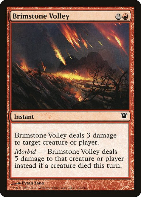 Brimstone Volley (ISD) (#132)