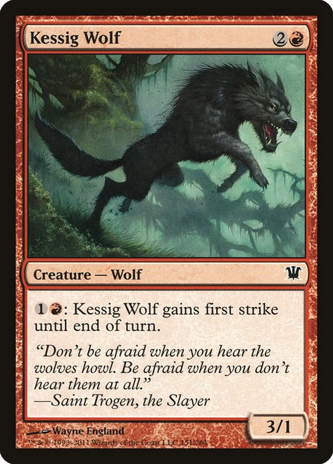 Kessig Wolf (ISD) (Foil) (#151)
