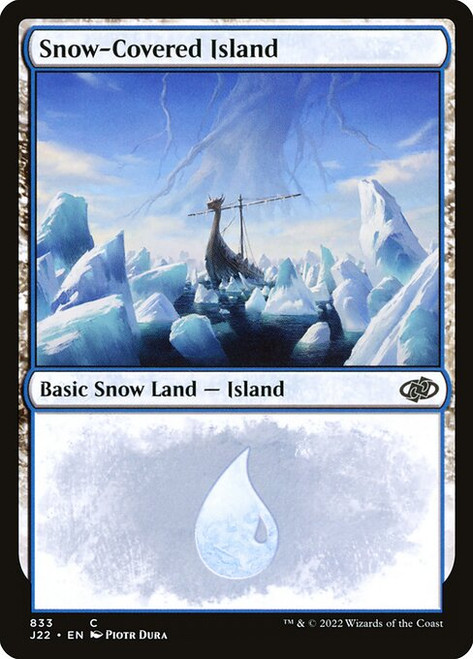 Snow-Covered Island (J22) (#833)
