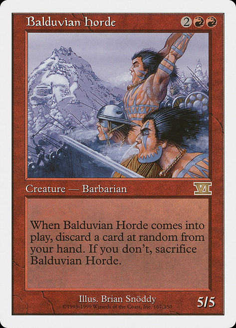 Balduvian Horde (6ED) (#167)