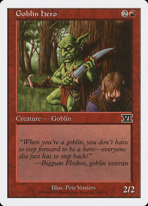 Goblin Hero (6ED) (#184)