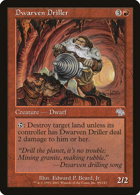 Dwarven Driller (JUD) (#85)