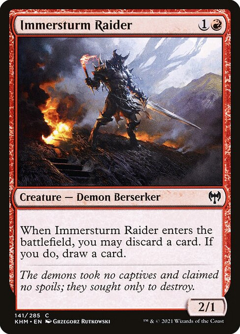 Immersturm Raider (KHM) (Foil) (#141)