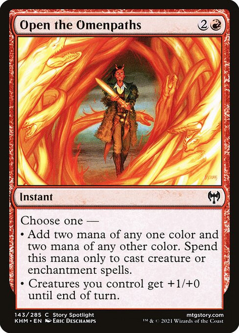 Open the Omenpaths (KHM) (Foil) (#143)