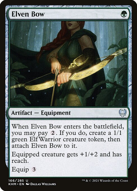 Elven Bow (KHM) (Foil) (#166)