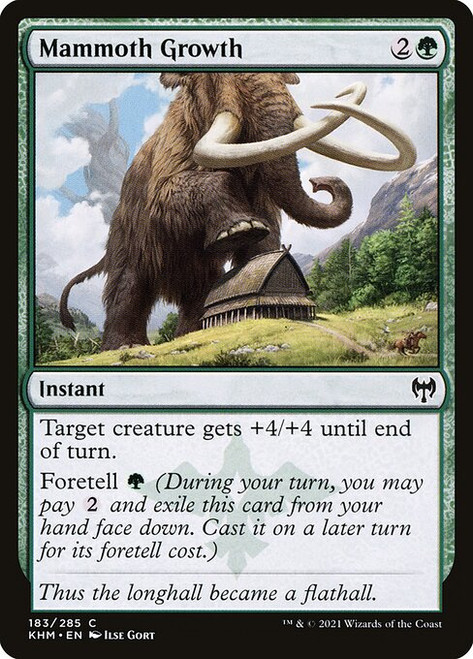 Mammoth Growth (KHM) (Foil) (#183)