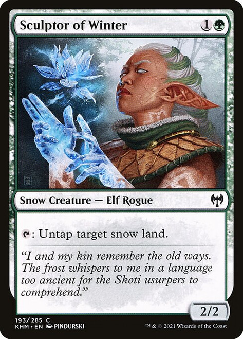 Sculptor of Winter (KHM) (#193)