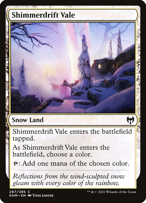 Shimmerdrift Vale (KHM) (Foil) (#267)