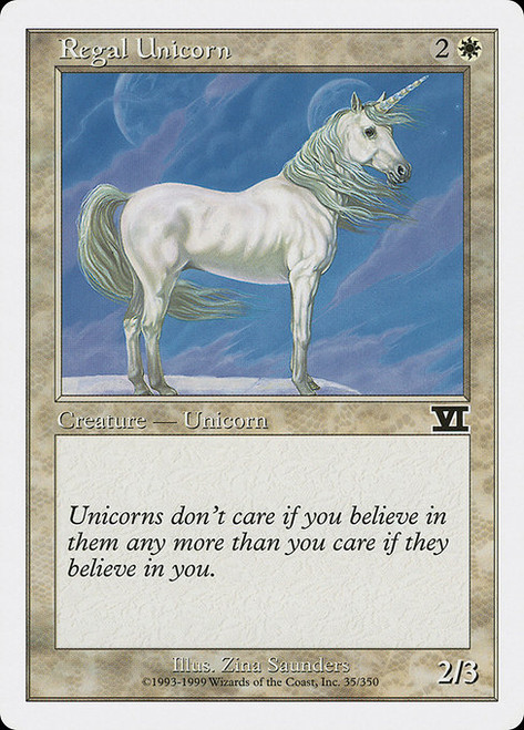 Regal Unicorn (6ED) (#35)