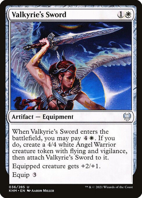 Valkyrie's Sword (KHM) (Foil) (#36)