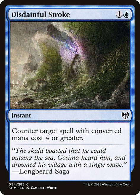 Disdainful Stroke (KHM) (Foil) (#54)