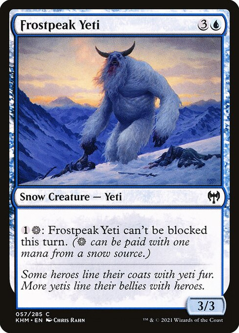 Frostpeak Yeti (KHM) (#57)