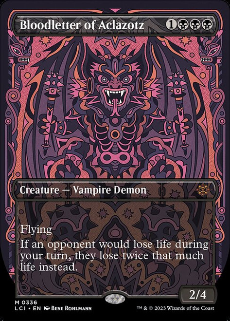 Bloodletter of Aclazotz (LCI) (Foil) (Borderless) (#336)