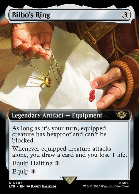 Bilbo's Ring (LTR) (Extended Art) (#397)
