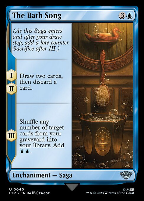 The Bath Song (LTR) (Foil) (#40)