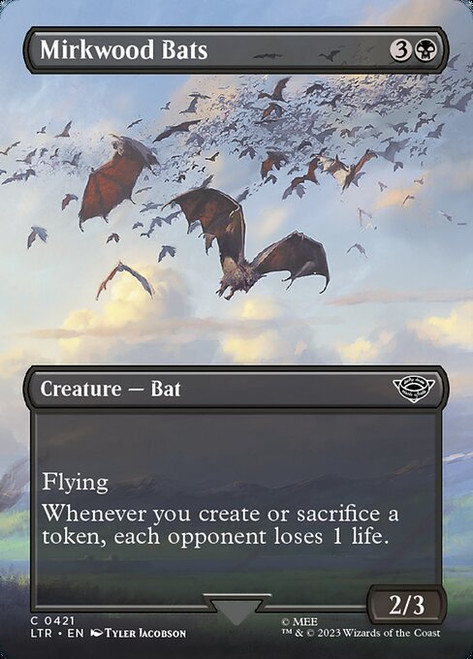 Mirkwood Bats (LTR) (Foil) (Borderless) (#421)