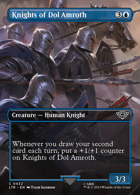 Knights of Dol Amroth (LTR) (Foil) (Borderless) (#432)