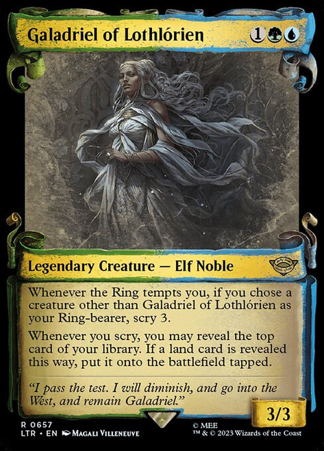 Galadriel of Lothlórien (LTR) (Silver Foil) (Showcase) (#657)