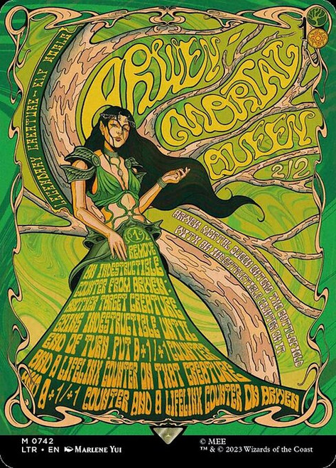 Arwen, Mortal Queen (LTR) (Full Art) (#742)