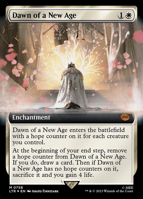 Dawn of a New Age (LTR) (SurgeFoil) (Extended Art) (#758)