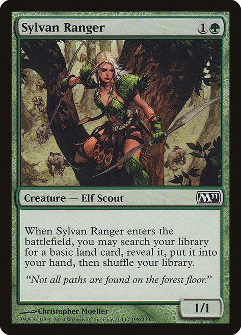 Sylvan Ranger (M11) (Foil) (#198)